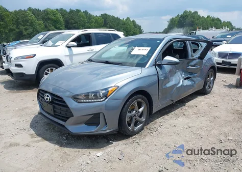 2019 Hyundai Veloster 2.0 z USA, uszkodzony, nr VIN KMHTG6AF5KU017950